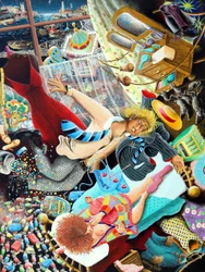 Myfannwy Price & Mog Edwards consomment passionnément leur liaison clandestine, 2005